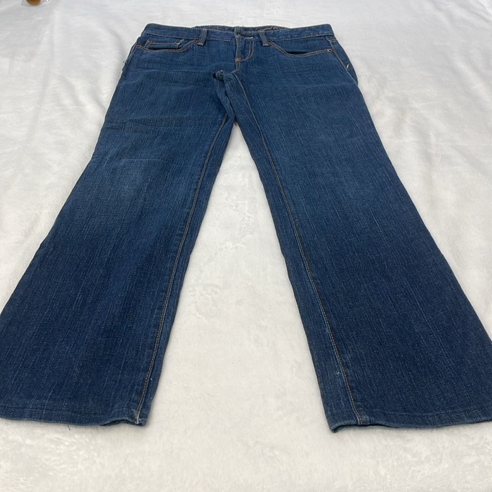 LOFT Original Boot Blue Jeans with Classic Denim Style